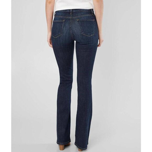 Flying Monkey High Rise Flare Stretch Jean - Picture 3 of 4